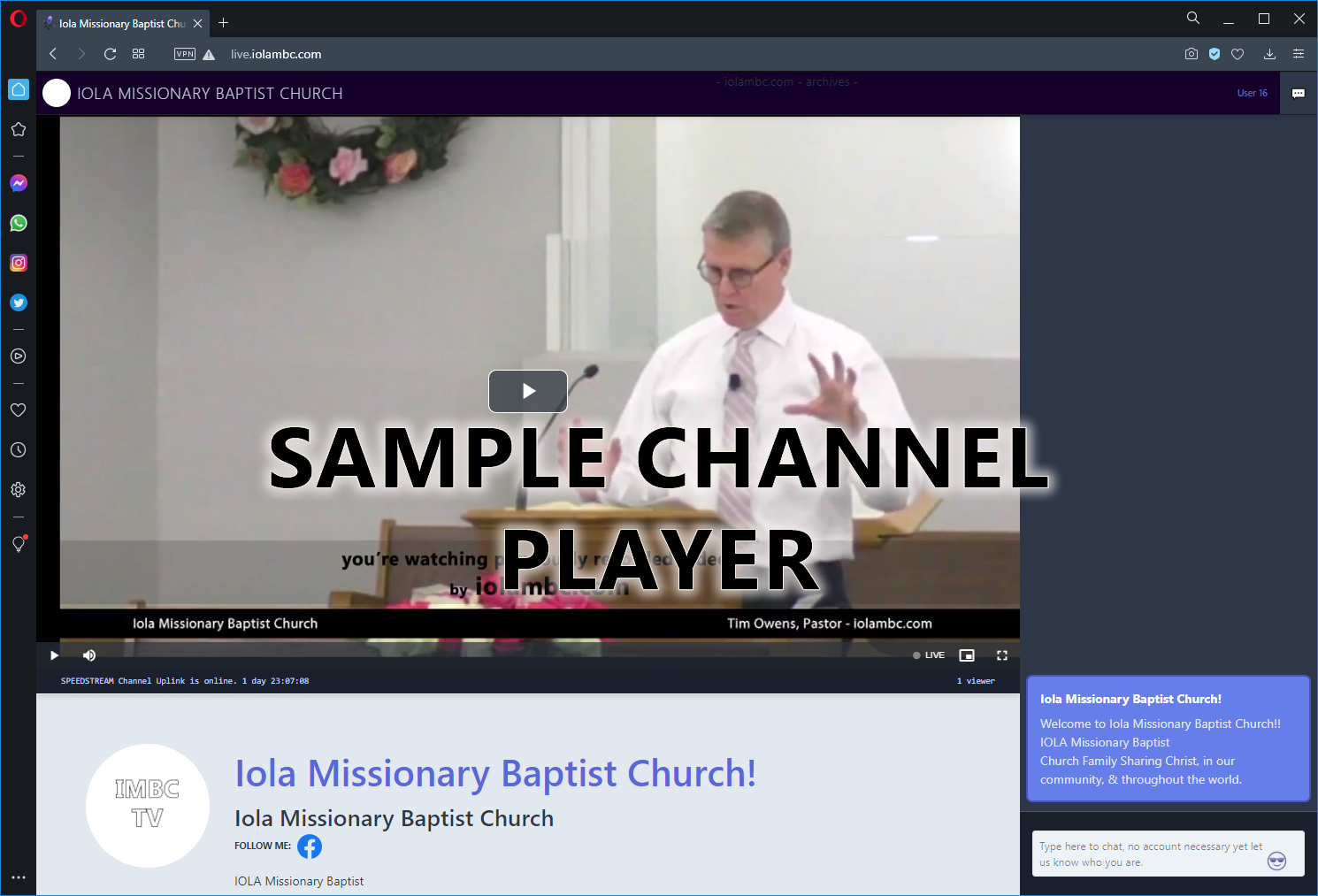 Video Player Sample In Cart